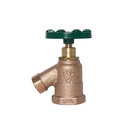 Arrowhead Brass Arrowhead 1 in. FIP X 3/4 in. Hose Brass Garden Valve 930LF